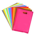 Wholesale Low Moq Fast Delivery Time Custom Logo Plastic Die Cut Handle Pe Bag for Shopping Promotion and Gift