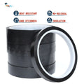 High Temperature Heat Resistant Battery Insulation Light Blocking Black Polyimide Pi Film Silicone Adhesive Kaptons Tape