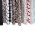 Zifeng OEM Floral Print Turban Headband Printed Shawl Pearl Chiffon Muslim HIjab