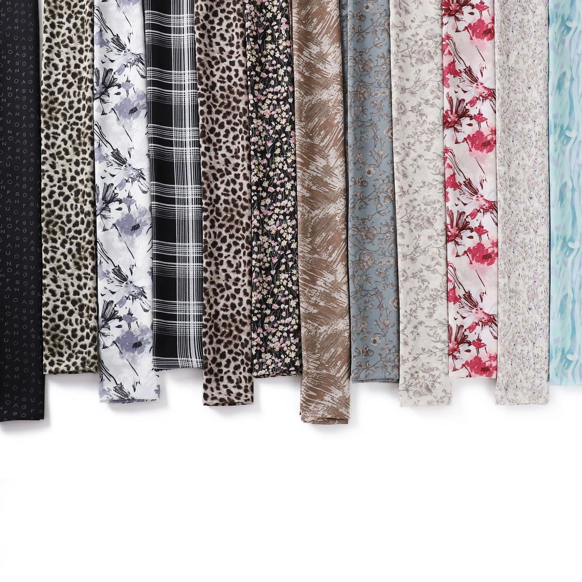 Zifeng OEM Floral Print Turban Headband Printed Shawl Pearl Chiffon Muslim HIjab