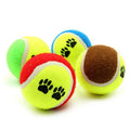 Interactive Pet Tennis Toys Rubber Dog Balls for Aggressive Chewers