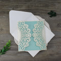 Laser Cut Lace Wedding Invitations West Cowboy Customize Invitation Cards