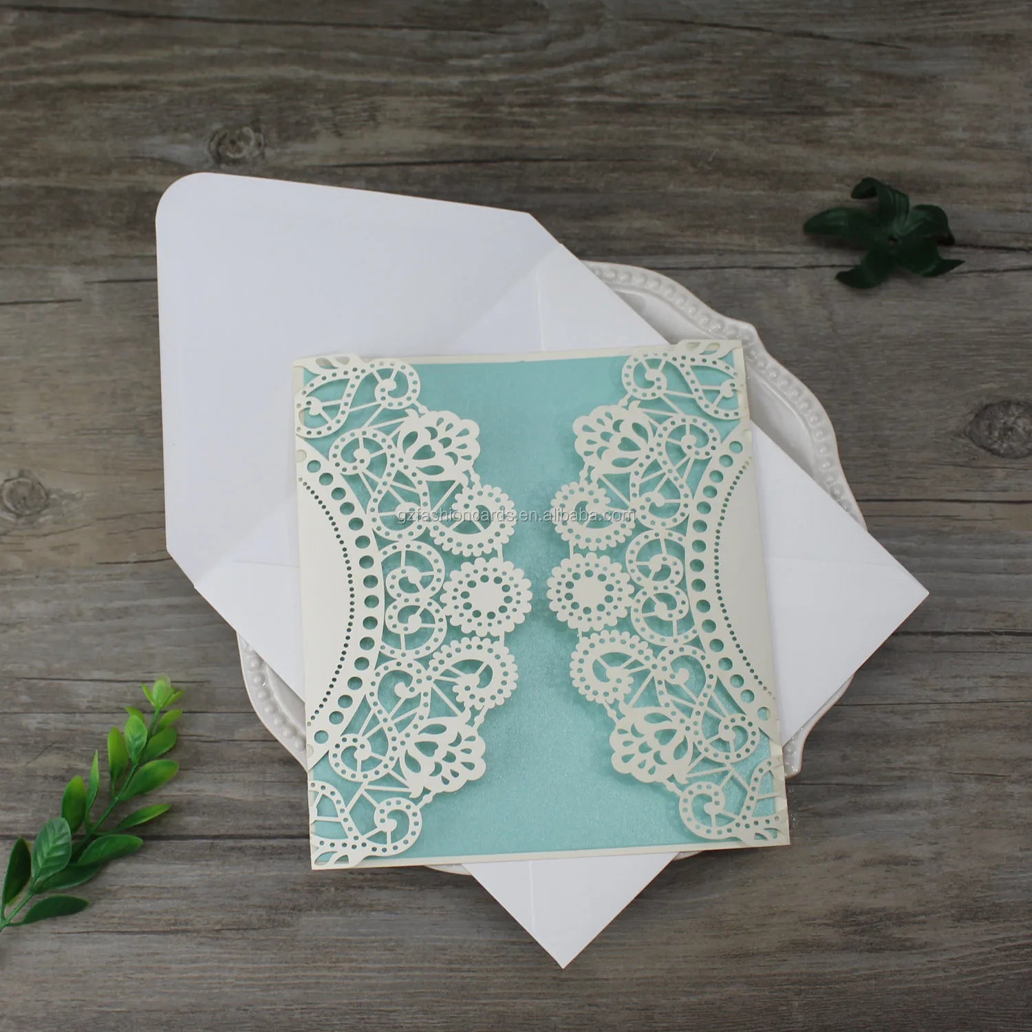 Laser Cut Lace Wedding Invitations West Cowboy Customize Invitation Cards