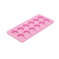 Silicone Lollipop Mold with Paper Sticker Set
