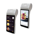 Z91 Android Printer POS System 5.5 Inch Android Handheld Mobile 4G POS Machine With Barcod Scanner