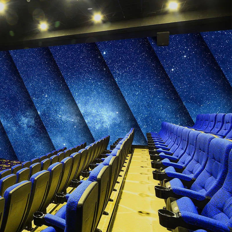 Fantasy Starry Sky Starry Ceiling Wallpaper Ktv Bar Room Wallpaper Room Bedroom Live Broadcast Background Wall