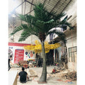 Customized Big Faux Tree High Quality Outdoor Plants UV Resistant Plastic Coconut Artificial Date Palm Tree Large Fake Tree