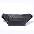 New Custom Design PU Waist Bag Waterproof Mobile Ohone Chest Bag for Men Outdoor Sports Running Belt Bumbag