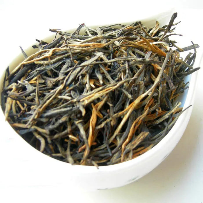 China Famous Tea Brand Yunnan Needle Shape Black Tea Dian Hong Cha From Yun Nan Province