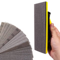 Mesh Abrasive Papers  5inch P120 Hook and Loop Dust Free Anti-Blocking Mesh Sanding Screen Abrasive Sandpaper for Wood