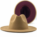 Best Classic Man Autumn Winter Wide Brim Premium Real Wool Fedora Hats Jazz Hat Women
