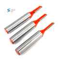 L-N281 1pc 8mm Shank Single Flute Straight Router Bit 12mm Cutting Length WRB for Trimming Woodworking