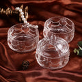 Customized Modern Home Decor Glass Candle Holder Luxury Feature Scented Jar Classical Design Metal Crystal Cylinder Customized