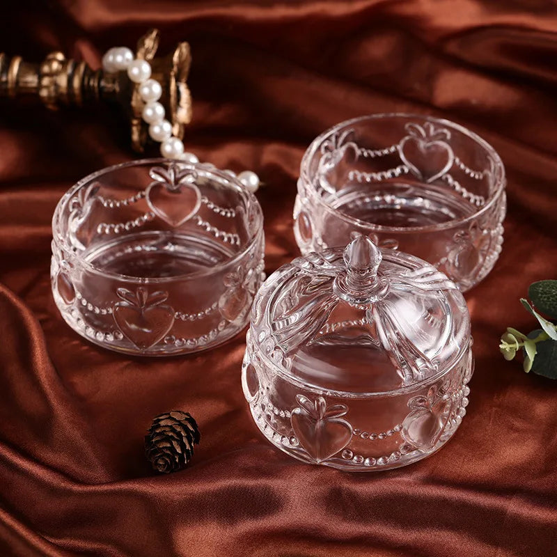 Customized Modern Home Decor Glass Candle Holder Luxury Feature Scented Jar Classical Design Metal Crystal Cylinder Customized