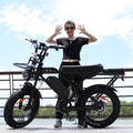 X80 Pro E-Bike H9 48v 250W EBike Full Suspension Cheap Fat Tire Ebike Adults City Life Electric Bicycle MegaBDM