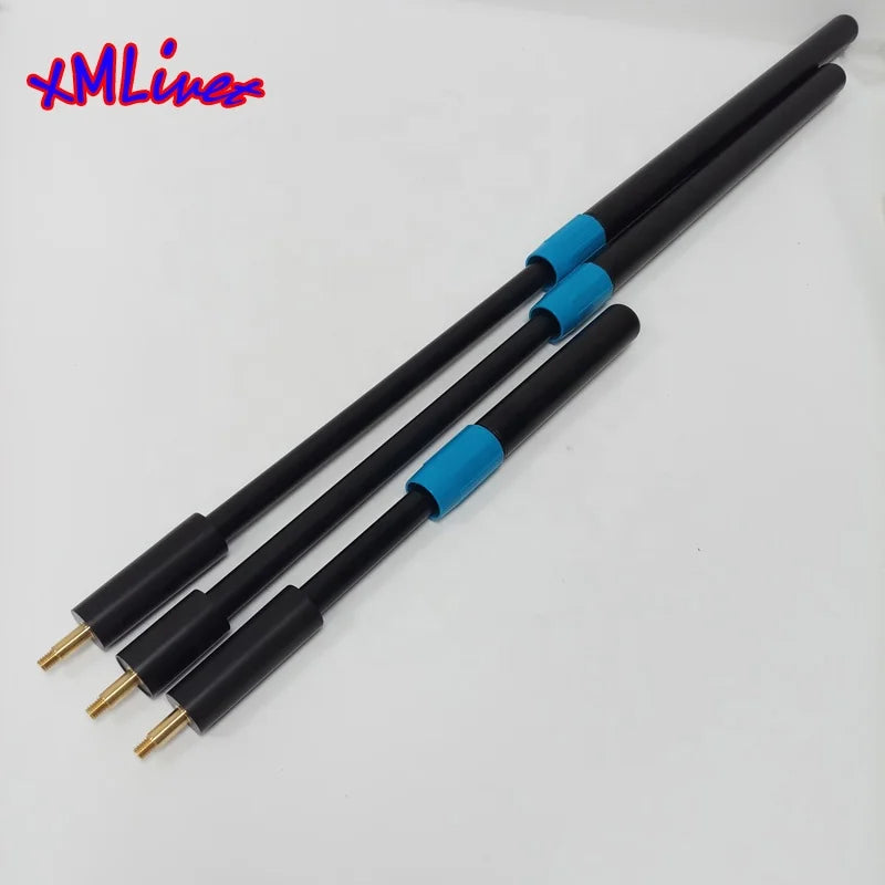 Xmlivet Extendable Black Plastic Snooker Cue Extension for Stamford 11inch/18inch/21inch Pool Cue Extenders Billiard Accessories MegaBDM