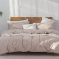 Wholesale 100% Washed Cotton Duvet Cover Set Printed Cotton Bed Linen Set Super Soft 100% Cotton Bedding Set
