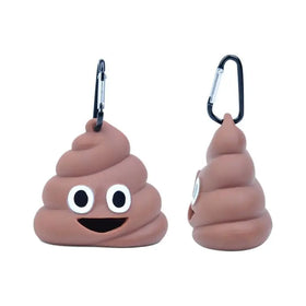 Pet Dog Poop Waste Garbage Bag Dispenser Poop Bag Silicone Container