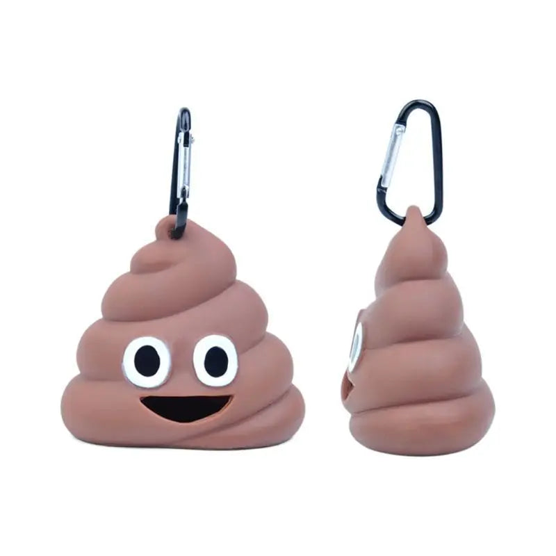 Pet Dog Poop Waste Garbage Bag Dispenser Poop Bag Silicone Container