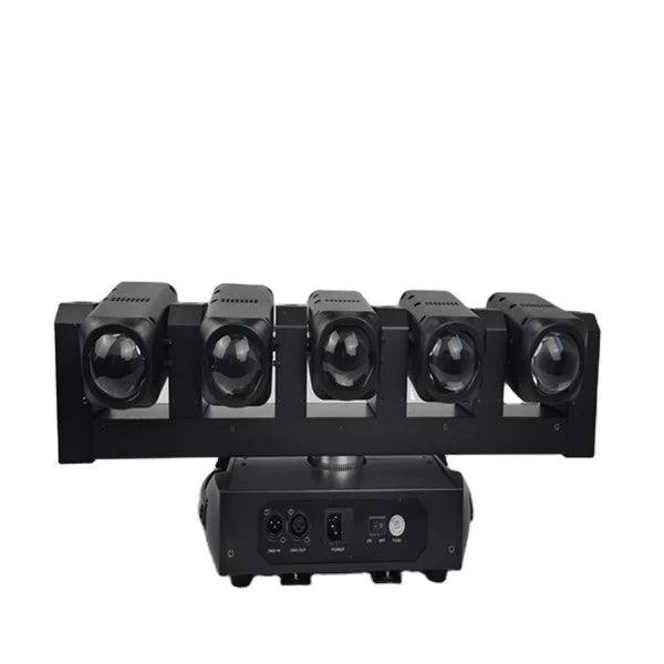 5x40w Rgbw 4 in 1 Beam Led Moving Head Light 6x20w Led Strobe Lights Dj Party Wedding Spot Light Bar Beam Line Projector