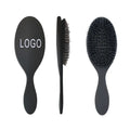 Custom Logo Eco-Friendly Detangling Hair Brush Fashion Style Massage for Kinky Hair Plastic Handle for Salons Beards Combing