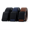 Multi-color Optional Men Elegant Genuine Leather Belt Multi-function Double-sided Flip Automatic Buckle Men Belt