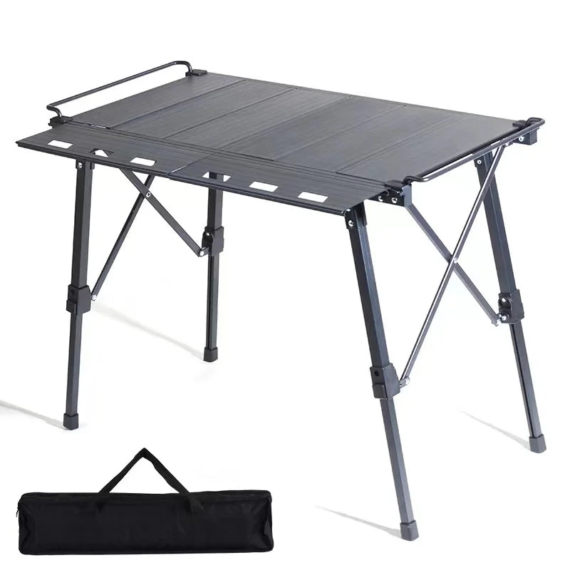 Igt Modern Portable Modular Folding Metal Outdoor Dining Furniture Multi-Function Aluminum Alloy Tactical Table for Warehouse