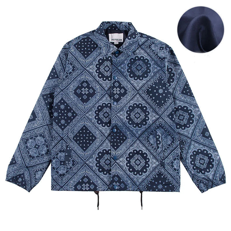 Streetwear Mens Casual Sport Jacket Autumn Windbreaker Coaches Jacket Unisex Waterproof Windproof Breathable Eco-Friendly