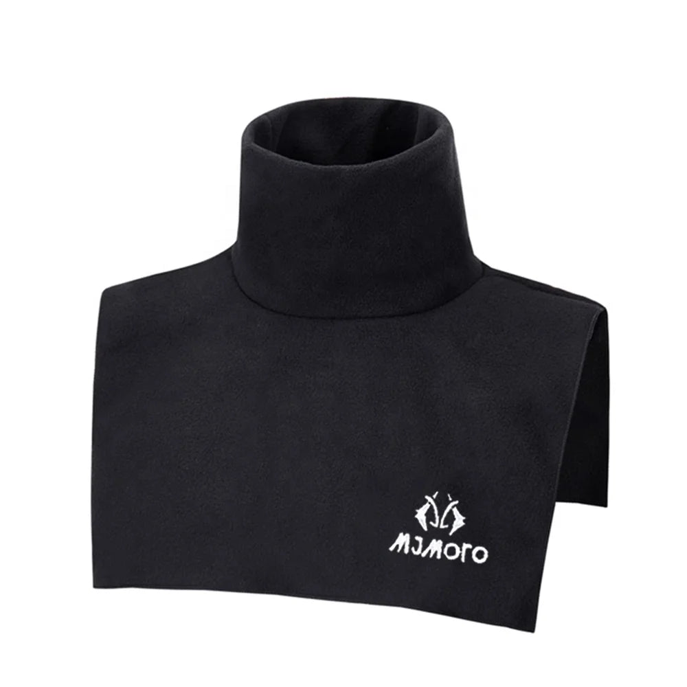 Coldproof Winter Moto Riding Skiing Scarf Neck Warmer Cover Windproof Motorcycling Snowboarding Thermal Wrap Bib Headwear Black