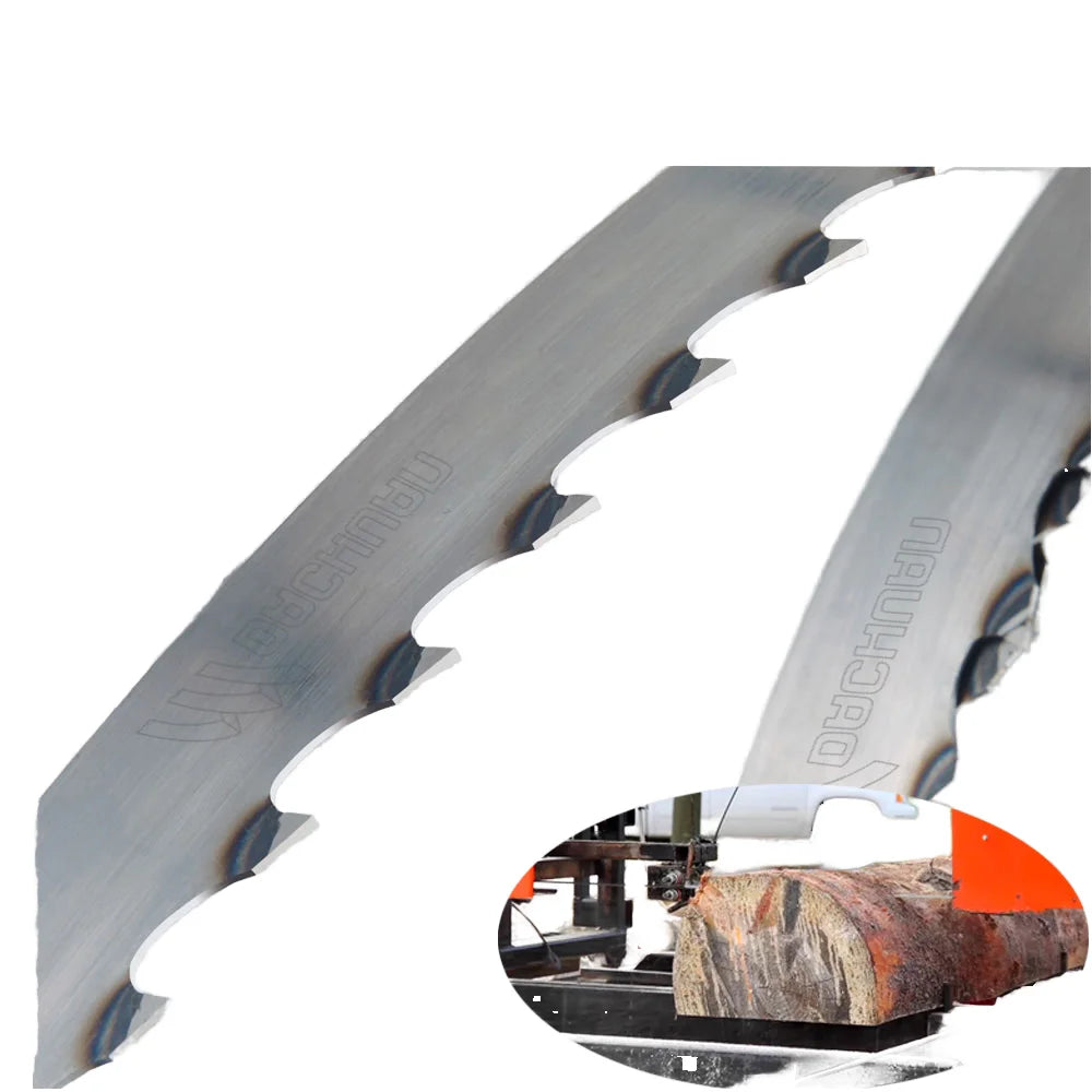 Factory Price Industrial Grade 50x0.9mm TCT Carbide Tipped Band Saw Blade for Sawmill Machine OEM Customization Supported