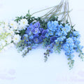 M308 Floral Arrangement Home Decor Wedding Flower Long Stem Flower Real Touch Latex Silk Artificial Delphinium Consolida Flower