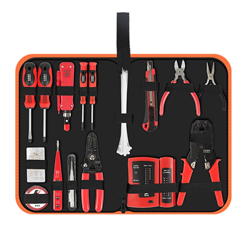 KAFUWELL C3625B 16-piece Household Tools Set Electric Tools Set Hand Tools Set Box