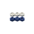 Hot Sales Synthetic Blue Turquoise Lapis Lazuli Hexagon Cut Faceted Artificial Gemstone