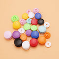 Wholesale Colorful Fastener Button T3 T5 T8 Plastic Snap Buttons for Clothing