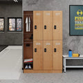 Custom Colourful Small Large Metal Luggage Cabinets HPL Health Club Gym Storage Lockers for School With Code Lock MegaBDM