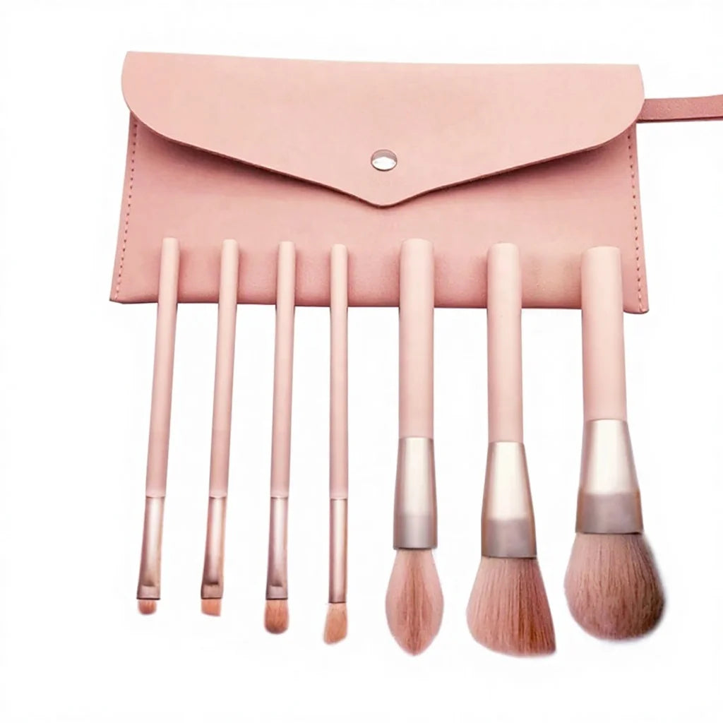 2026 High Quality Cruelty Silky Soft 12-Piece Fan Brush Makeup Brushes Set Custom LOGO with Low MOQ
