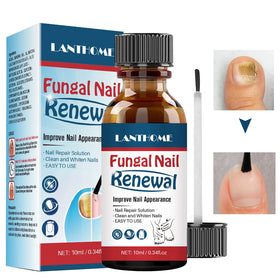 LANTHOME 10ml Nail Repair Solution Clean Whiten Nourish Nails Fungal Treatment Toe Nail Fungus Treatment