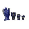 Wholesale Healing Crystal Crafts Carvings Natural Lapis Lazuli  Angel Crystal Angel for Gift