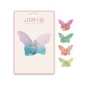 Jiris INS Tiktok Hot Sale Pastel Butterfly Hair Claw Dye Color Matte Claw Hair Clips European American Style for Girls Ladies