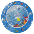 Inflatable Water Mat Infants Crawling Toddlers Inflatable Baby Tummy Time Promote Baby Vision Development Baby Water Play Mat