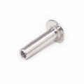 Custom Semi Tubelur Flat Head Solid Rivet Waterproof Open End Blind Rivet 3.2 X 10mm