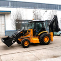 China Brand New Mini 4 Wheel Drive China Brand Backhoe Loader Excavator