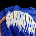 Wholesale Classic 100% Cotton Round Neck White Print Oversized Heavy Weight TShirts 3D Puff Print t Shirt