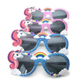 Years New Sunglasses Unicorn Photo Props Decorative Mummy Kids Funny Sunglass Party Girls Sunglasses