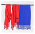 Wholesale Plain Chiffon Scarf for Women Scarves Cashmere Shawls 19 Colors Available