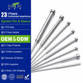 Two Step Metal SKD61 Ejector Pin and Ejector Sleeve Jis Injector Pins Hasco T Type Blade Thimble Core for Plastic Injection Mold