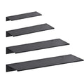 Bathroom Space Aluminum Free Perforated Flat Shelf  Multifunctional Shower  Shelf with 30 40 50 60cm