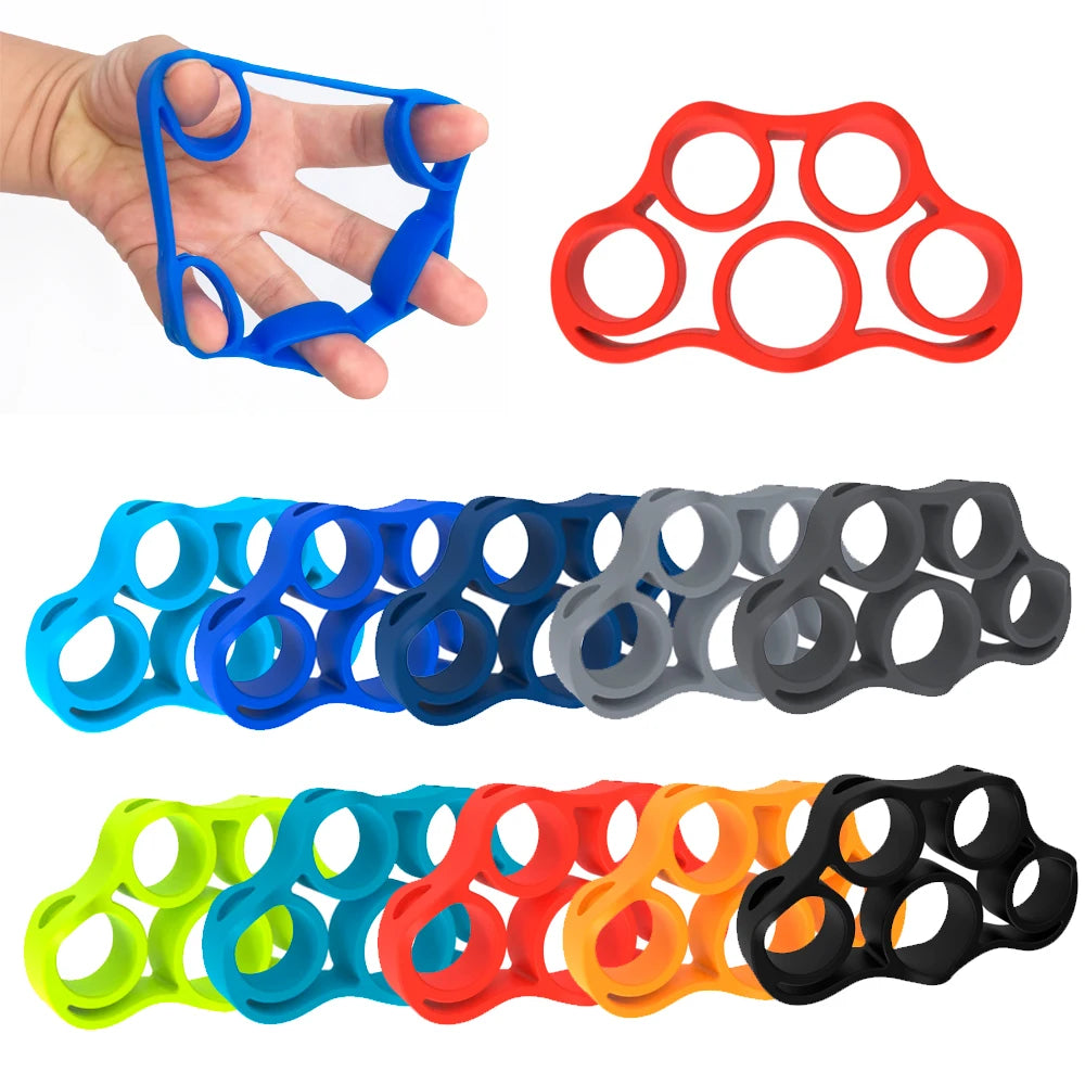 Factory OEM Durable Silicone Hand Grip Strengthener 6kg/7kg/8kg for Comprehensive Fitness Exercise Rehabilitation Finger