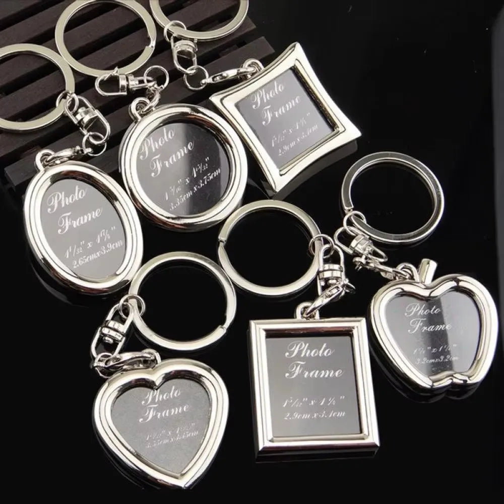 Wholesale DK H-0192 Custom Creative for Zinc Alloy Metal Frame Rectangle Eco-friendly UV Printing Personality Photo Keychain MegaBDM