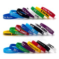 Personalized Gifts Custom Rubber Silicone Sport Bracelet Embossed Wrist Band Mens Wrist Band Bracelet